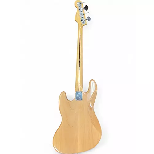 Used Squier JAZZ BASS Natural Electric Bass Guitar Natural