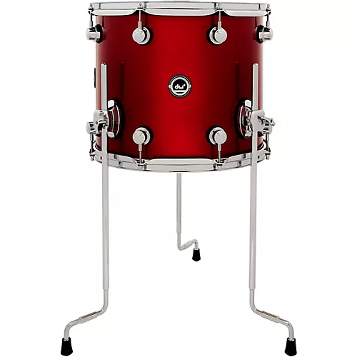 DW DWe Wireless Acoustic/Electronic Convertible Floor Tom with Legs 14 x 12 in. Finish Ply Black Galaxy