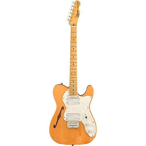Squier Classic Vibe '70s Telecaster Thinline Maple Fingerboard Electric Guitar Natural