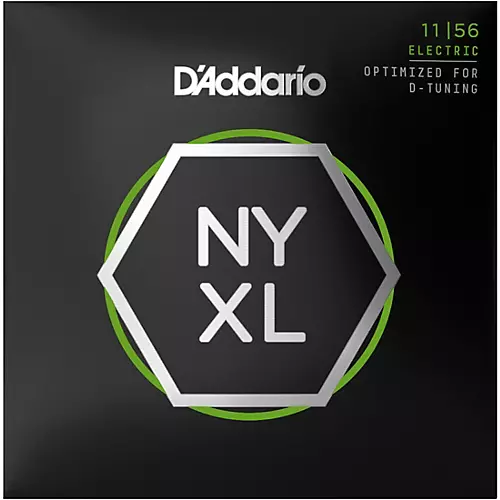 D'Addario NYXL1156 Medium Top/Extra Heavy Bottom Electric Guitar Strings