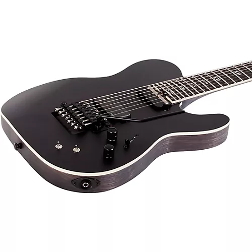 Schecter Guitar Research PT-7 FR-S SLS Elite Evil Twin Electric Guitar Satin Black