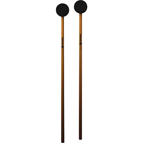 Promark SPYR Unwrapped Marimba Mallets Medium Red Rubber