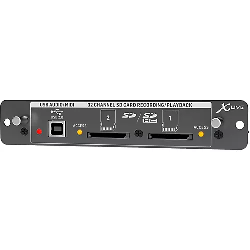 Behringer X-LIVE X32 Expansion Card for 32-Channel SD Card and USB Recording