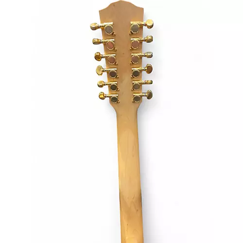 Used Fender CJ290SCE12 Jumbo Natural 12 String Acoustic Electric Guitar Natural