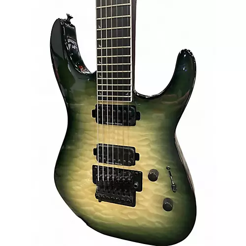 Used Jackson SL7Q Pro Series Soloist ALIEN BURST Solid Body Electric Guitar ALIEN BURST