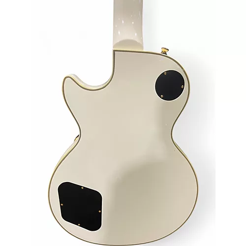 Used Epiphone Les Paul Custom Alpine White Solid Body Electric Guitar Alpine White