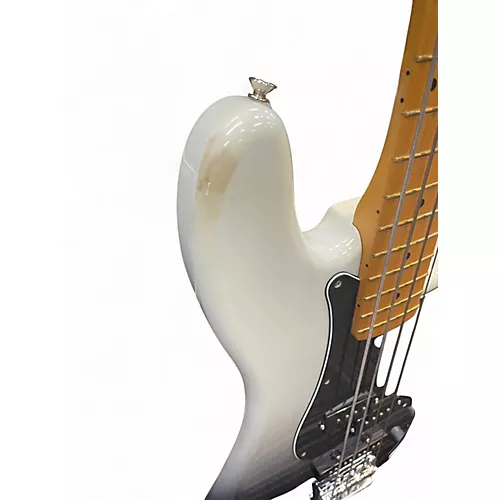 Used Fender Player Plus Active Precision Bass SILVER SMOKE Electric Bass Guitar SILVER SMOKE