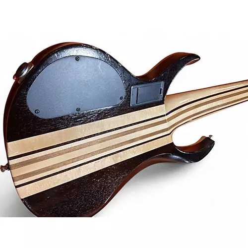 Used Ibanez BTB747 Worn Natural Electric Bass Guitar Worn Natural