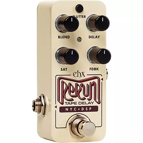 Electro-Harmonix Rerun Tape Delay Effects Pedal Cream