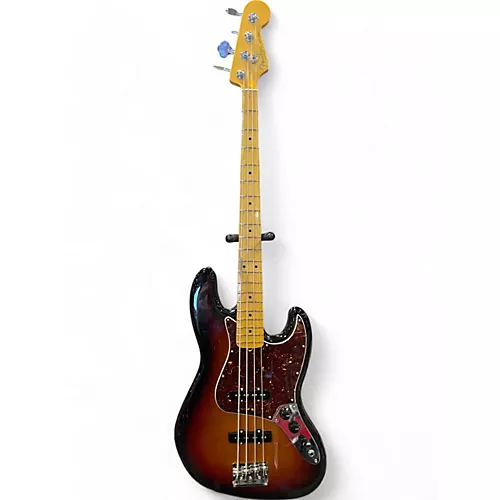 Used Fender American Professional II Jazz Bass 3 Color Sunburst Electric Bass Guitar 3 Color Sunburst