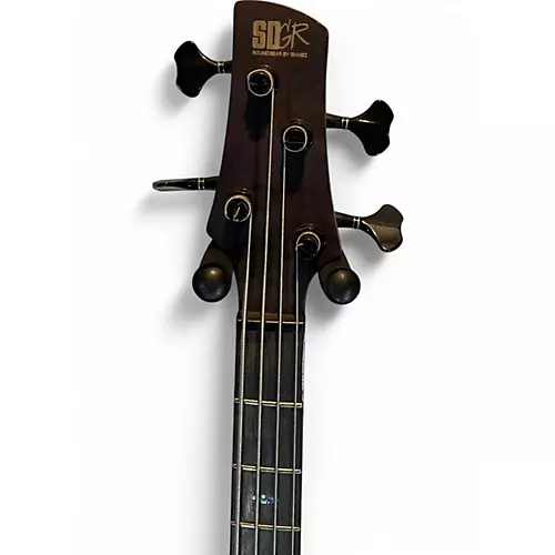 Used Ibanez SR1350B Walnut Electric Bass Guitar Walnut