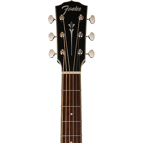 Fender Paramount PO-220E Orchestra Acoustic-Electric Guitar Aged Cognac Burst