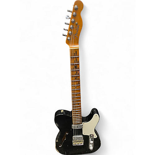 Used 2023 Fender CUSTOM SHOP LTD CABALLO TONO LIGERO RELIC TELECASTER THINLIN BLACK Hollow Body Electric Guitar BLACK
