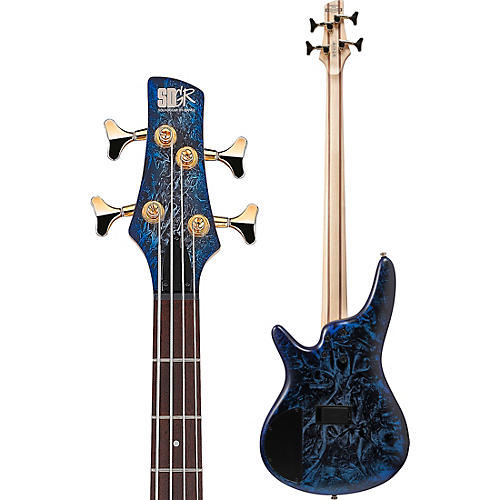 Ibanez SR300EDX Electric Bass Guitar Cosmic Blue Frozen Matte