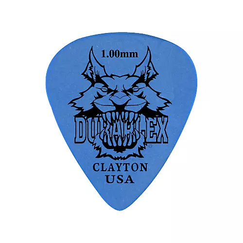 Clayton Duraplex Delrin Picks 1 Dozen .60 mm