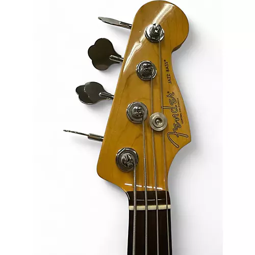 Used Fender American Professional II Jazz Bass Mercury Electric Bass Guitar Mercury