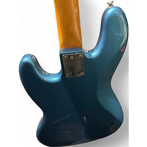 Used 2023 Fender Vintera 60s Jazz Bass Blue Electric Bass Guitar Blue