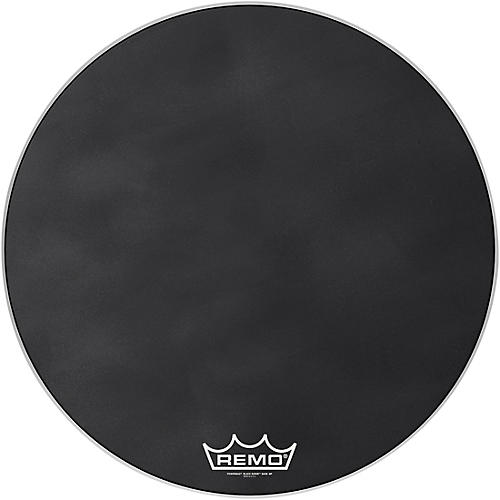 Remo Powermax Black Suede Crimplock Bass Drum Head 20 in.