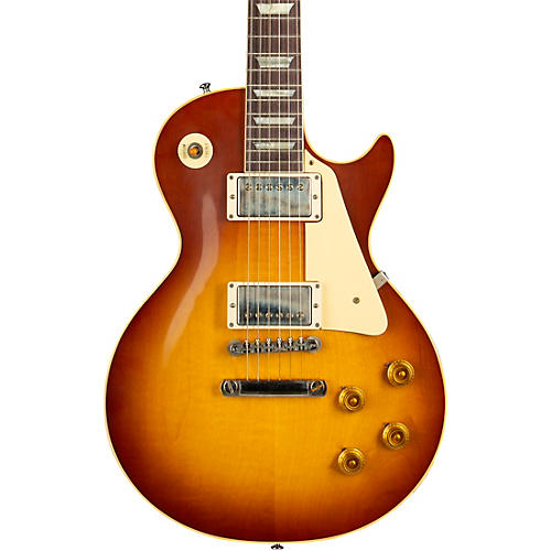 Gibson Custom 1958 Les Paul Standard Reissue VOS Electric Guitar Bourbon Burst