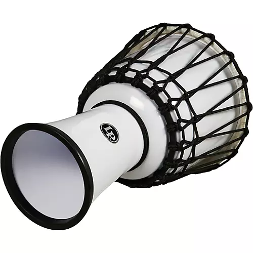 LP World Rope-Tuned Circle Djembe, 7 in. Blue Marble