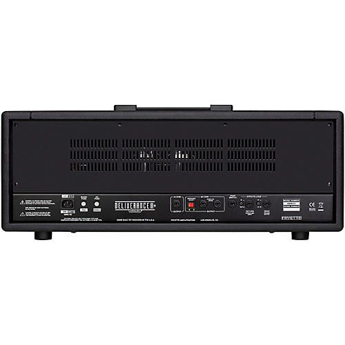 Fryette Deliverance Sixty D60 Series II+ 60W Tube Guitar Amp Head Black