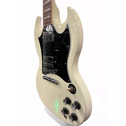 Used Gibson SG Standard Classic White Solid Body Electric Guitar Classic White