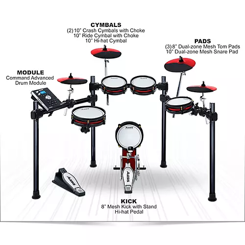 Alesis Command X Mesh Kit Special Edition