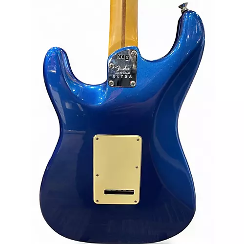 Used 2020 Fender American Ultra Stratocaster Cobra Blue Solid Body Electric Guitar Cobra Blue