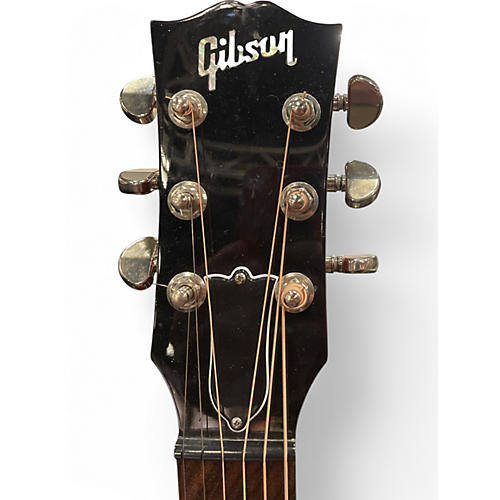 Used Gibson J45 Standard Left Handed Cherry Acoustic Electric Guitar Cherry