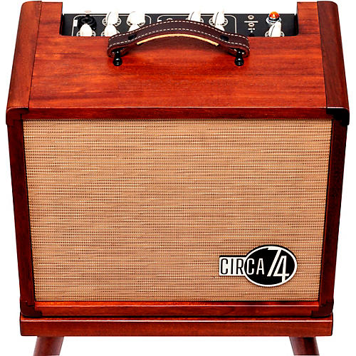 Circa 74 AV150-10 Acoustic Guitar and Vocal Amplifier With Amp Stand Mahogany