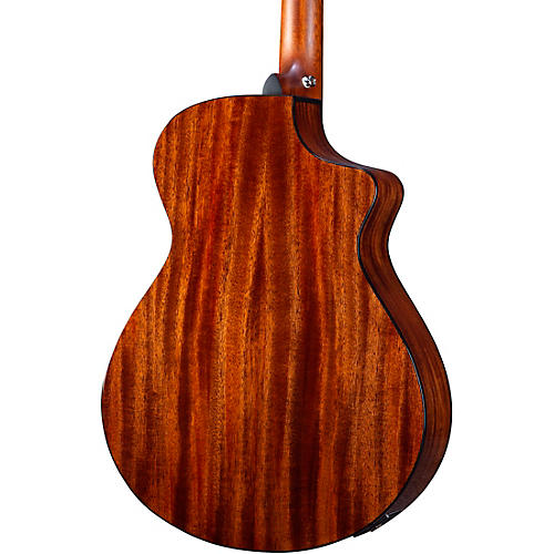 Breedlove Discovery S CE LH Red Cedar-African Mahogany Concert Left-Handed Acoustic-Electric Guitar Edge Burst