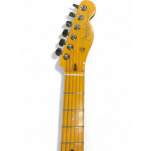 Used 2022 Fender American Professional II Telecaster Miami Blue Solid Body Electric Guitar Miami Blue