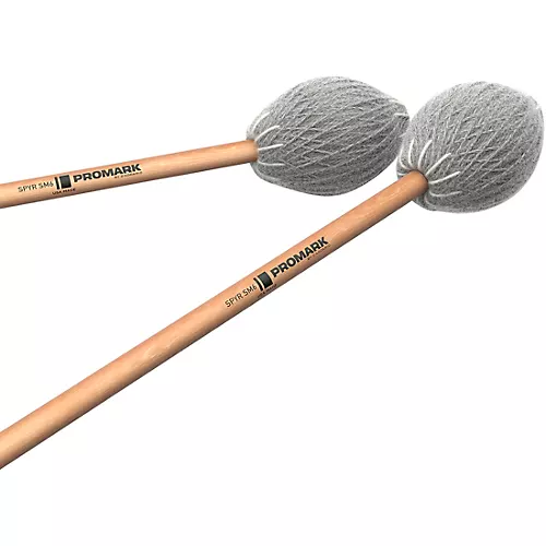 Promark SPYR Marimba Mallets Medium Grey Yarn