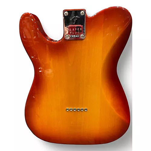 Used Fender Player Plus Nashville Telecaster Cherry Sunburst Solid Body Electric Guitar Cherry Sunburst