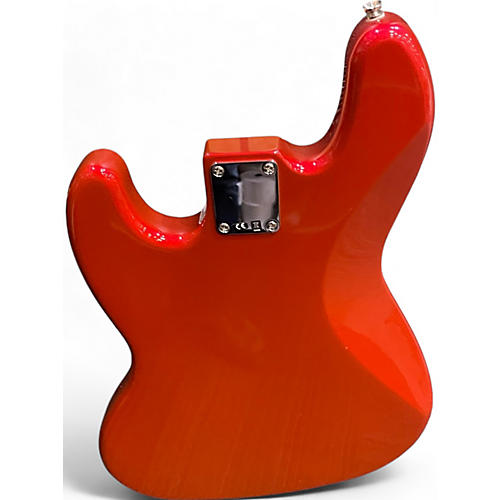 Used Fender Standard Jazz Bass Candy Apple Red Electric Bass Guitar Candy Apple Red