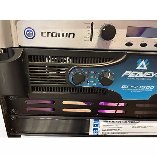 Used Peavey GPS-1500 Power Amp