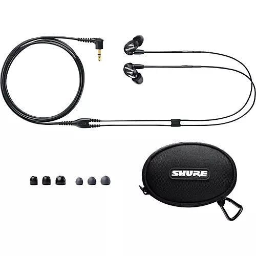 Shure SE215 Dynamic MicroDriver Earphones Black