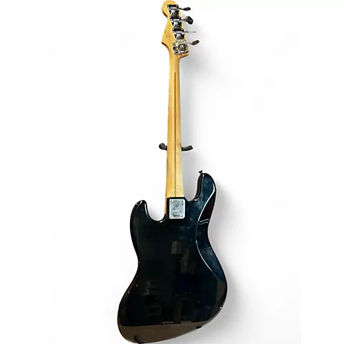 Used 1999 Fender Geddy Lee Signature Jazz Bass Black Electric Bass Guitar Black