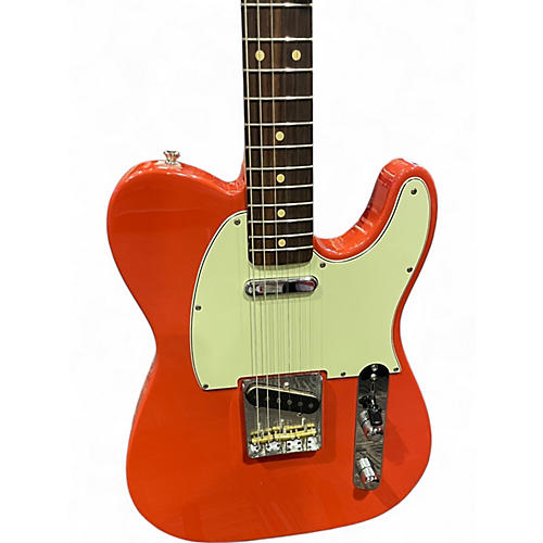 Used 2024 Fender Vintera II '60s Telecaster Fiesta Red Solid Body Electric Guitar Fiesta Red