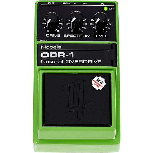 Nobels ODR-1 Natural OVERDRIVE Effects Pedal Green