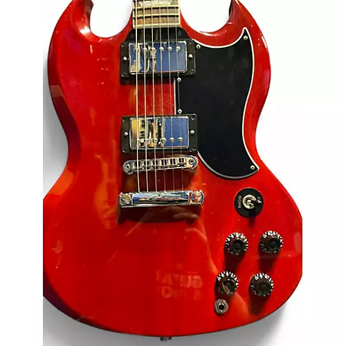 Used Gibson SG Standard Red Solid Body Electric Guitar Red