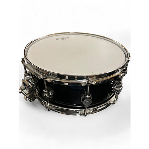 Used DW 5.5X14 Performance Series Snare Ebony Stain Lacquer Drum Ebony Stain Lacquer 10