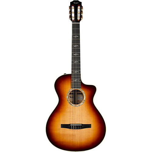 Taylor Special Edition 412ce-NR Rosewood Nylon Grand Concert Acoustic-Electric Guitar Shaded Edge Burst