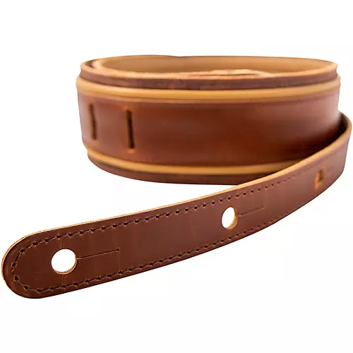 Taylor Spring Vine Leather Guitar Strap Brown 2.5 in.
