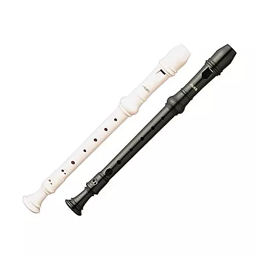Aulos A303A 3-Piece Soprano Recorder with Baroque Fingering Dark Brown