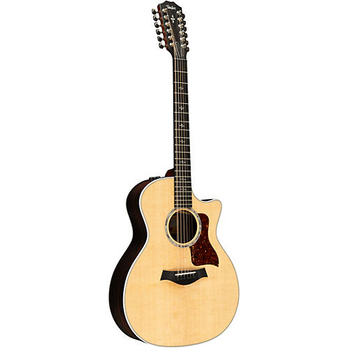 Taylor 454ce 12-String Grand Auditorium Acoustic-Electric Guitar Natural