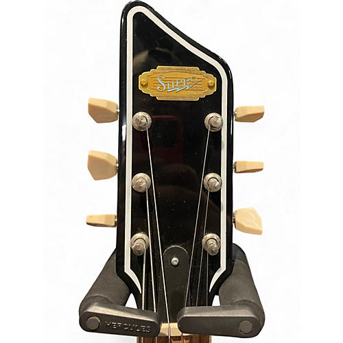 Used Supro Ranchero Sunburst Hollow Body Electric Guitar Sunburst