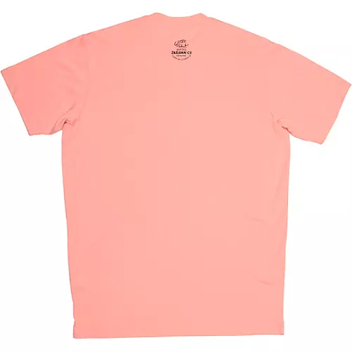 Zildjian Mens Classic Logo Tee Shirt Small Pink