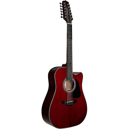 Takamine GD-30CE 12-String Acoustic-Electric Guitar Wine Red