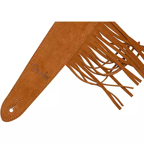 Fender Suede Fringe Strap Honey 2.5 in.